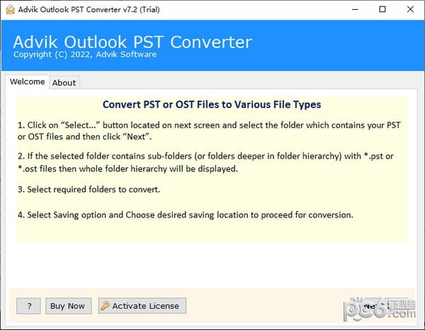 Advik Outlook PST Converter(电子邮件迁移软件)